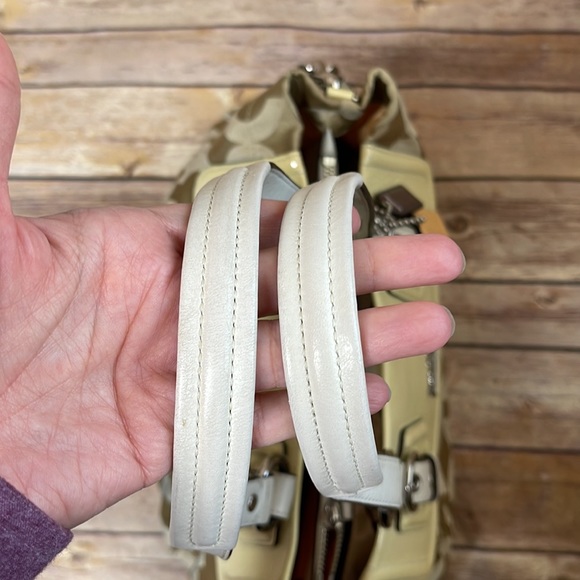 👜Coach Madison Op Art Sateen Carryall - Picture 14 of 16